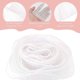 thumbnail image 3 of Borde de Organza Plisado con Volantes de 5.5" x 11 Yardas, Cinta de Encaje Plisado Iridiscente para Manualidades de DIY, Vestido, Ropa, Regalo de Boda, Decoración del Hogar, Blanco, 3 of 6