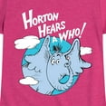 thumbnail image 3 of Horton Hears A Who - Horton Clouds - Toddler & Youth Girls Short Sleeve Graphic T-Shirt, 3 of 5
