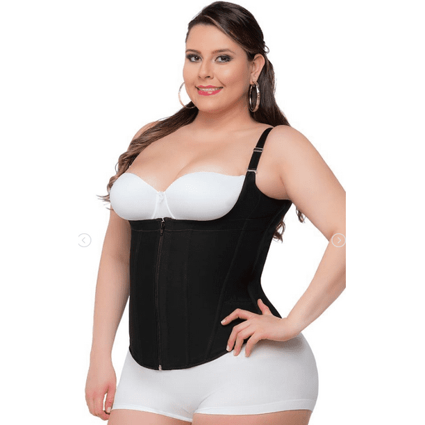 Plus Size Waist Trainer 3 Hook with Supportive Zipper! - .com