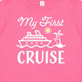 thumbnail image 4 of Inktastic My First Cruise with Cruise Ship and Palm Trees Boys or Girls Baby T-Shirt, 4 of 5