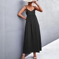 thumbnail image 6 of Dresses for Women 2026 Plus Size Fashion Sexy V-neck Backless Suspender Dress Beach Skirt, 6 of 8