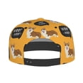 thumbnail image 4 of Balery Baseball Cap Flat Bill Hats for Men Adjustable Size for Running Workouts and Outdoor Activities All Seasons Dad Hat(Corgi ), 4 of 9