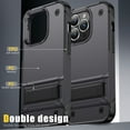 thumbnail image 6 of SaniMore for iPhone 14 Pro Case 2022, 【8FT Military-Grade Protection】【3 Stand Ways】 with Firm Kickstand Comfortable and Non-Slip Gripping for Phone Slim Case fit iPhone 14 Pro 6.1 inch, Gray, 6 of 8