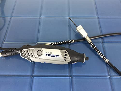 TEMO 42 Inch (1 Meter) Flexible Flex Shaft Polishing Chuck for Dremel and Compatible Rotary Grinder Tool