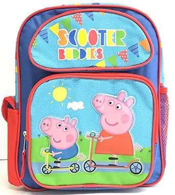 peppa pig scooter suitcase