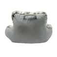 thumbnail image 3 of Home Soft Things Jaquard Faux Fur Bedrest Pillow - Grey - 20" x 18" x 17", 3 of 8
