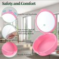 thumbnail image 3 of TIHYWR Retainer Case, Denture & Orthodontic Aligner Case With Mirror & Ventilation, Pink, 3 of 7