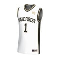 thumbnail image 2 of Unisex GameDay Greats #1 White Wake Forest Demon Deacons Lightweight Basketball Fashion Jersey, 2 of 3