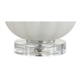 thumbnail image 6 of JONATHAN Y Pearl 17.5" Glass/Crystal LED Table Lamp, White/Chrome, JYL2076A, 6 of 8