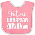 thumbnail image 3 of Inktastic Future Librarian Childs Library Boys or Girls Baby Bib, 3 of 4