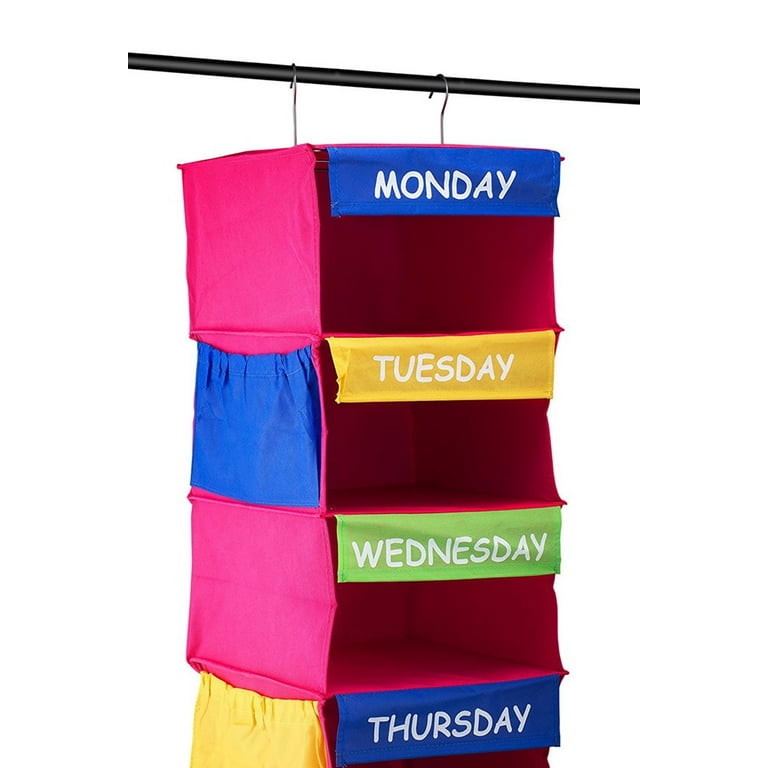 Daily activity kids 2024 closet organizer