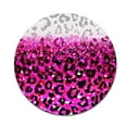 thumbnail image 2 of WIRESTER 7.88 in Round Mouse Pad with Non-Slip Rubber Base for Computers, Laptop, Office & Home - Pink Glitter With Black Pink Leopard, 2 of 5