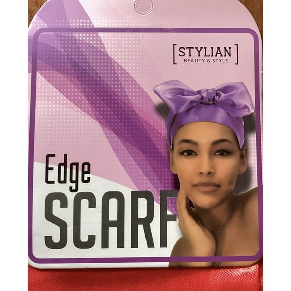 STYLIAN Beauty & Style  Edge Scarf  - item #05110  - Color #red