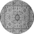 thumbnail image 1 of Ahgly Company Indoor Round Oriental Gray Industrial Area Rugs, 8' Round, 1 of 4