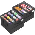 thumbnail image 1 of Organizador de zapatos NestOrganix Closet Storage 16-24 pares negro, 1 of 9