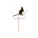 thumbnail image 1 of Black Kangaroo animal imagen Selección de pastelitos Star lable Flag en palillos de dientes, 1 of 3