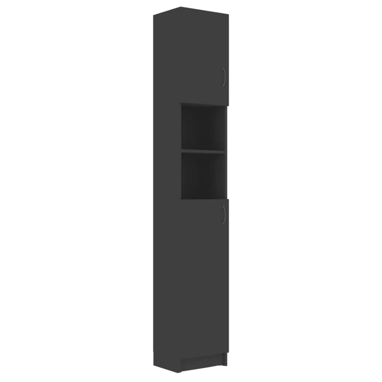 Veleka Gloss White Freestanding Bathroom (W)275mm (H)1800mm DIY