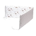 thumbnail image 2 of Forro De Cuna Para Bebé, Almohadilla Acolchada Para Cuna De Bebé, Protector De Cuna Para Niños Y Niñas, Color , Marrón Y Estrella Estrella marrón, 2 of 9