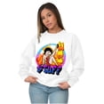 thumbnail image 4 of Betty Boop Air Brushed Hot Stuff Women Plus Size Sweatshirt Brisco Brands 4X, 4 of 6