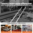 thumbnail image 3 of KFFKFF 2PCS SBR16 1500mm Linear Guide Rails Slide Rails, along with 4 PCS SBR16UU Bearing Blocks, 3 of 9