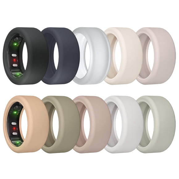 Funda de anillo MAKCPOIMER para RingConn Gen 2 Air, paquete de 10