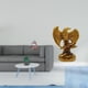 thumbnail image 2 of Estatua de resina,Figura ornamental de resina con estatua de un pensador sentado,Escultura,Estatua de resina,figura decorativa para el hogar,Esculturas de animales,decoraciones coleccionables, 2 of 8