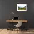 thumbnail image 3 of Marshall, Laura 32x23 White Modern Wood Framed Museum Art Print Titled - Highland Mountains, 3 of 4