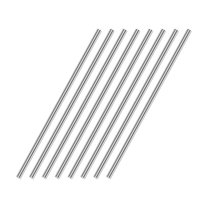 Uxcell 9.84 x 0.16" 304 Stainless Steel Solid Round Rod for DIY Crafts 8Pcs