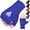 Blue, variant on RDX Boxing Hand Wraps Inner Gloves for Punching - Half Finger Elasticated Bandages under Mitts Fist Protection - Great for MMA, Muay Thai, Kickboxing, Martial Arts Training, Combat Sports