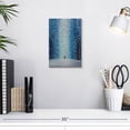 thumbnail image 3 of Elephant Stock Under Umbrella With You Wall Art - Vertical Canvas Wall Art - Living Room Wall Decor - Love Canvas - Blue And White Decor By Ekaterina Ermilkina - 8" x 12", 3 of 8