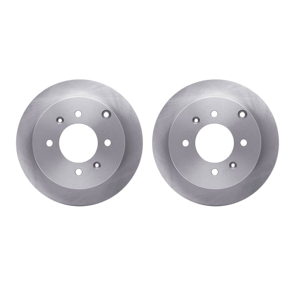 Dynamic Friction Company Rear Brake Rotors 6002-03011