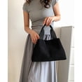 thumbnail image 3 of Kukuzhu Tote Bag Women Stylish Satchel Bags Corduroy Retro Hobo Bag Casual Soft Handbag Purse, 3 of 7