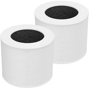 2-Pack Core Mini Replacement Filter for Levoit Core Mini-RF Air Purifiers, 3-in-1 True HEPA Core Mini-RF Filter, High-Efficiency Activated Carbon, Replace Core Mini-RF