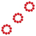 thumbnail image 1 of relayinert Lot de 10 Balles d'Eau pour Enfants Jeu Réutilisable Jouets pour Enfants Absorbant Interactif Rebondissant Jouet Parent-Enfant Rouge 3 Pcs, 1 of 6