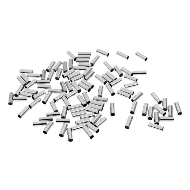 100 Piezas de 8 mm Sharpla Herramienta de manga de crimpado de un solo barril