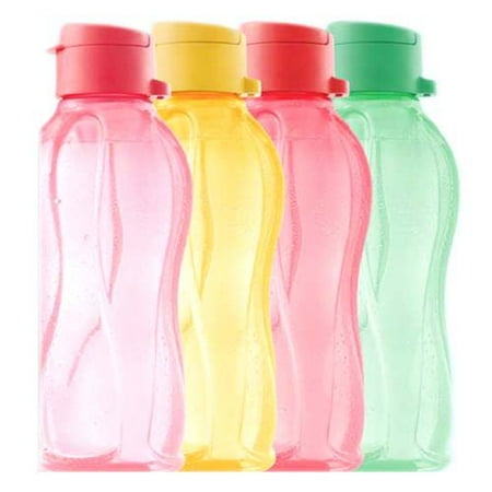

Tupperware Aqua Safe Water Bottles - Set of 4 pcs Fliptop Lid
