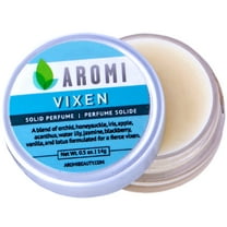 Aromi Vixen Solid Perfume | Fruity, Floral Fragrance, Jasmine, Honeysuckle, Water Lily Scent (Vixen)