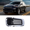 thumbnail image 3 of Mesh Grille Trim 7pcs Insertos delanteros Accesorio de Protecció de la Parrilla, 3 of 7