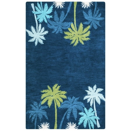 Rizzy Home Cabot Bay Hand-Tufted Area Rug 5 Ft. X 8 Ft.