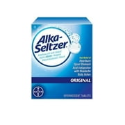 Angle View: (3 Boxes) Alka-Seltzer® Original Effervescent Tablets 24 ct Box - 72 ct Total
