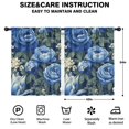thumbnail image 2 of Blackout Kids Curtains,Pioneer Flower Floral Print Pattern Childrens Insulated Curtains Set Of 2,Bedroom Essentials,Toddler Room Decor 42"x54", 2 of 5