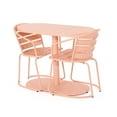 thumbnail image 2 of CoSoTower Outdoor Bistro Set, Includes 2 Chairs And An Oval Table, 2 of 9