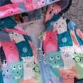 thumbnail image 6 of Mercatoo Hooded Windproof Outwear Boys 𝐂artoon Toddler Kids Windbreaker Coat Jacket Baby Girls Zipper Girls Coat&jacket Sweater for Kids, 6 of 9