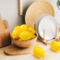 thumbnail image 3 of 12pcs Artificial Lemons Simulation Fruit Artificial Fake Lemons Fruit For Home Kitchen Party Photography Prop, 3 of 5