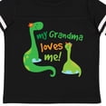 thumbnail image 4 of Inktastic Grandma Loves Me Grandchild Dinosaur Boys Toddler T-Shirt, 4 of 5