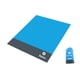 thumbnail image 5 of Manta de picnic de bolsillo ligera y grande para acampar, impermeable y resistente a la arena. Azul, 5 of 9
