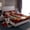 Red Brown Green, variant on Castle Fairy Teens Gingerbread Man Snowman 3Pcs Twin Sheet Sets,Christmas Tree Snowflake Twin Fitted Sheet,Xmas Festival Breathable Flat Sheet,Lightweight Room Decor