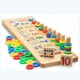 thumbnail image 2 of Juguetes educativos para niños de madera, juegos de matemáticas, números de círculo arco iris, figuras geométricas, regalos de cumpleaños de madera para educación temprana Afortunado Sencillez, 2 of 2