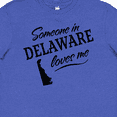 thumbnail image 4 of Inktastic Someone in Delaware Loves Me Youth T-Shirt, 4 of 5