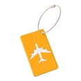 thumbnail image 2 of tzyudk Aluminium Alloy Luggage Tag For Suitcase Bag Tags For Baggage Handbag School Instrument Tag Label Travel Affordable Useful Gold Metal, 2 of 5